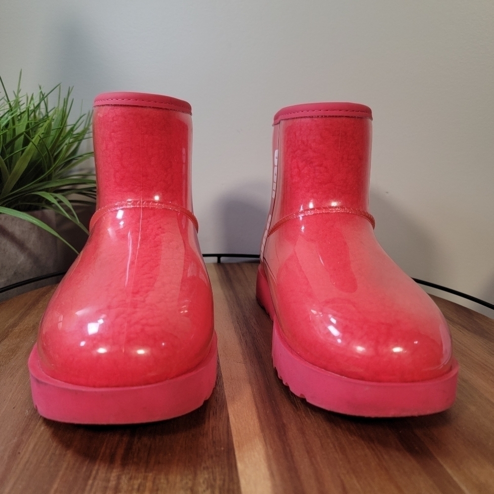 UGG Women's Classic Mini Clear Boot in Pink - Picture 6 of 15